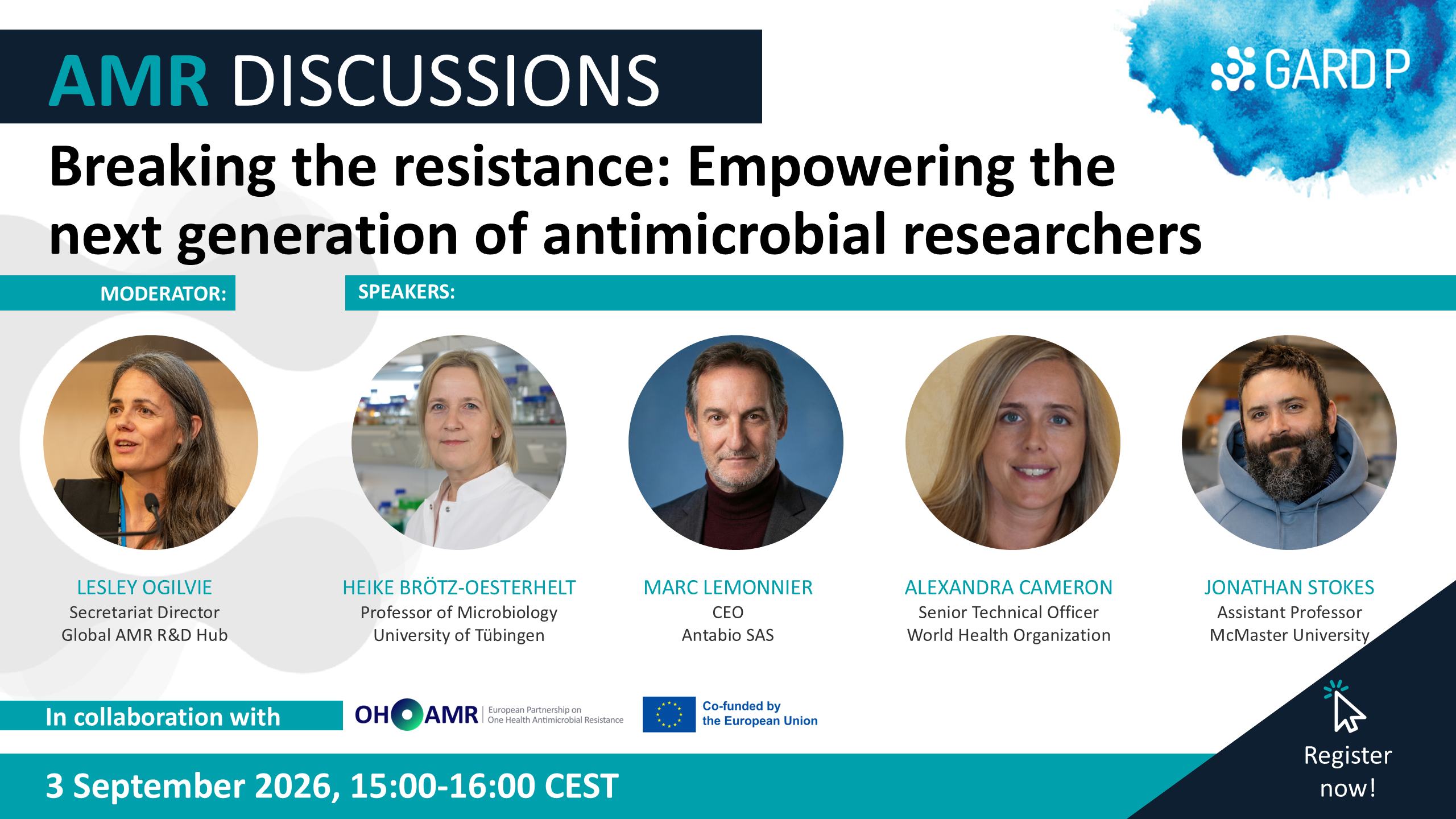 Event picture EUP OHAMR-GARDP webinar